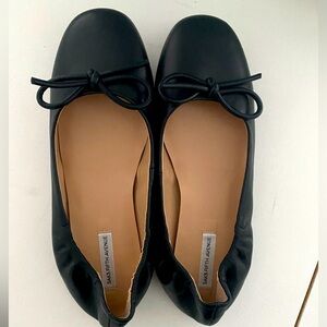 Saks Fifth Avenue Leather Ballet Flats